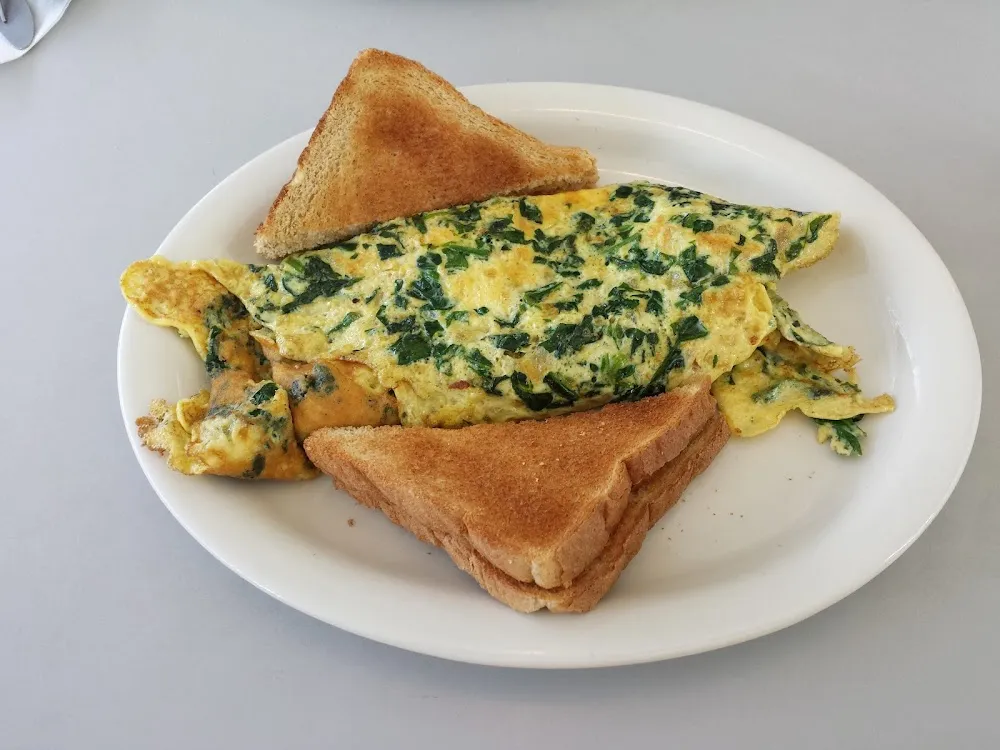 Spinach Omelette